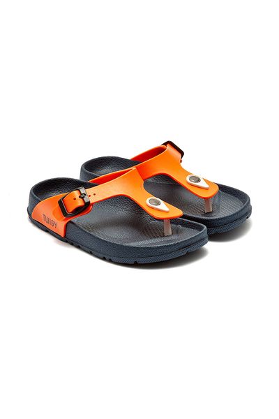 Twigy Παιδικές Παντόφλες Celine Orange 31/35