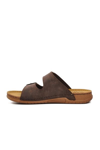 Aspor Brown Men's Slippers