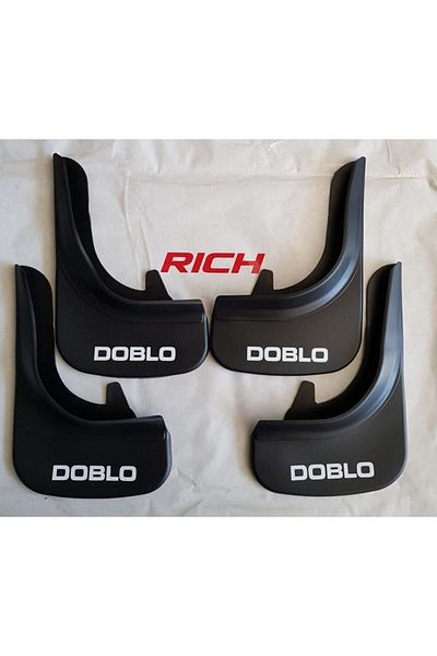 Rich Fıat Doblo Mud Flaps Mudguards Leggings Set of 4