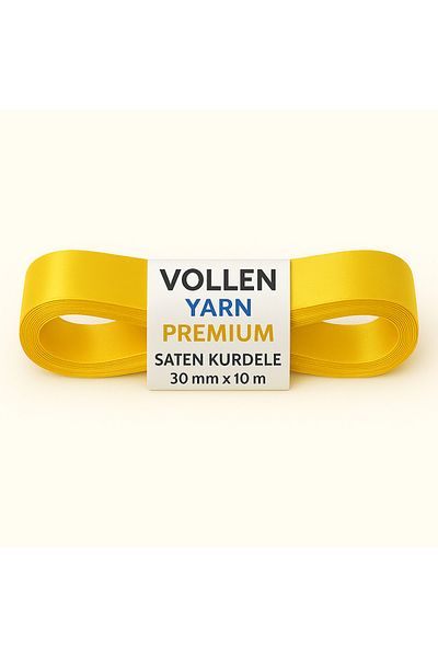 vollen yarn 30 mm 10 Mt Satin Ribbon