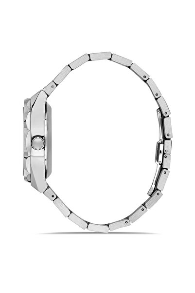 FERRO Silver Steel Cord Men's Wristwatch Fm11537Awt-A3 Functions Active 3 Atm Water Resistant Gift Package