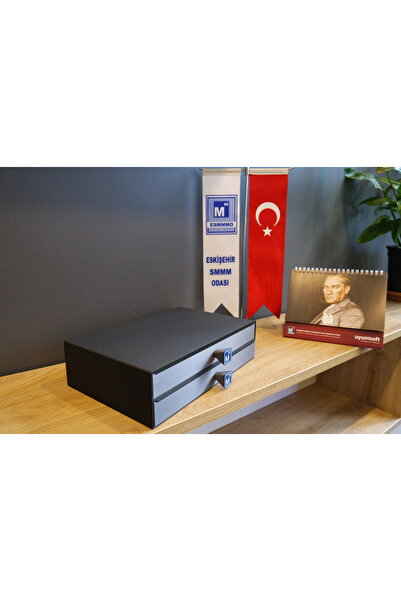 Toil Print Mali Müşavir E-imza Mali Mühür 2 Çekmeceli Organizer (52 MALİ MÜHÜR)