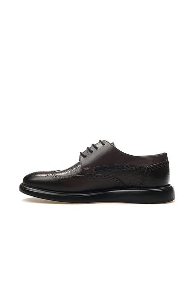 Pierre Cardin Men's Genuine Leather Casual Shoes 25Y 104182   M Coffee
