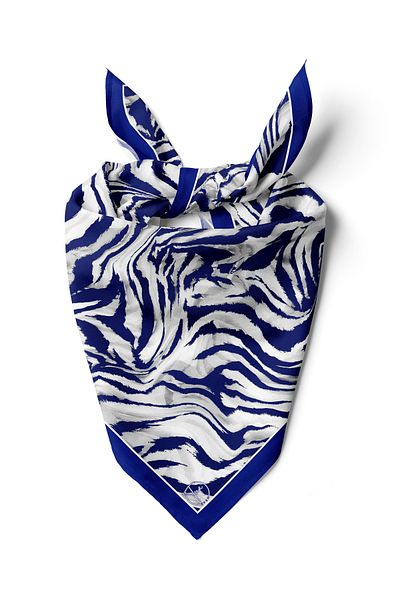 TUA Zebra Pattern Bandana/Scarf