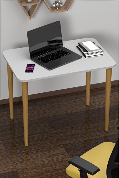 Evnalia 60x90 Cm Çalışma Bilgisayar Ofis Ders Yemek Masası Metal Aparat 75 Cm...