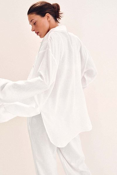 H&M Linen-blend shirt
