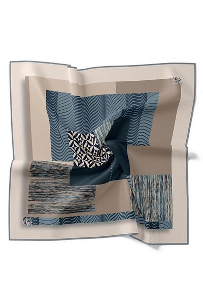 Levidor Φουλάρι σάλι με μοτίβο Twill -1422