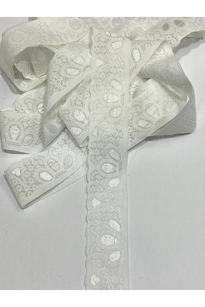 karantuhafiye Lycra Lace / Stretch Lace / 3 Meters / 3.5 cm /
