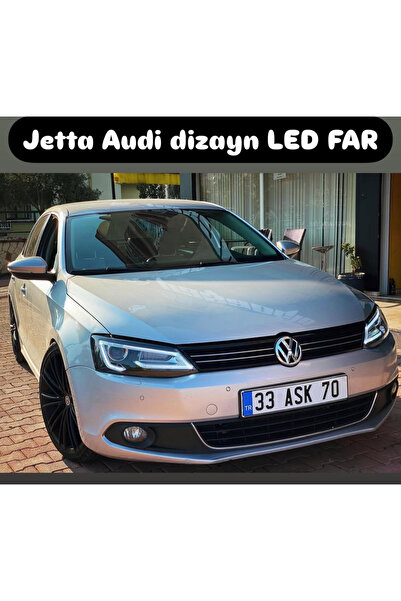 Genel Markalar Jetta Audi Dizayn Led Far Ve Jetta Ön Far Lambası Ledli Audi D...