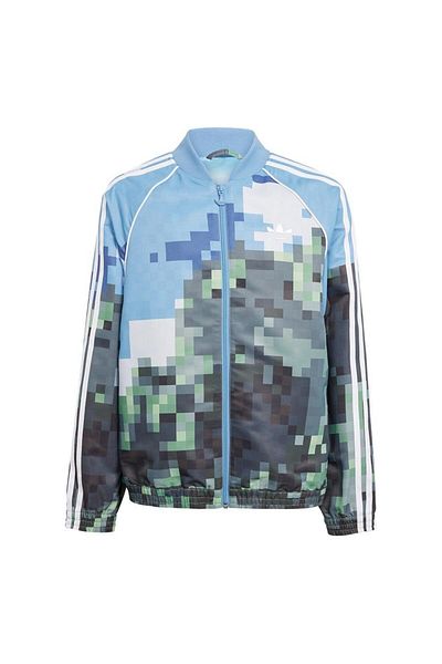adidas Jachetă albastră pentru copii
