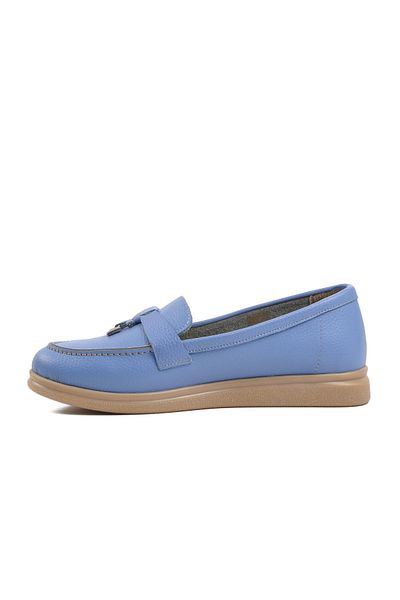 Aspor Blue Women's Loafer Shoes