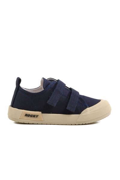 Aspor Navy Blue Velcro Unisex Children's Sports Shoes