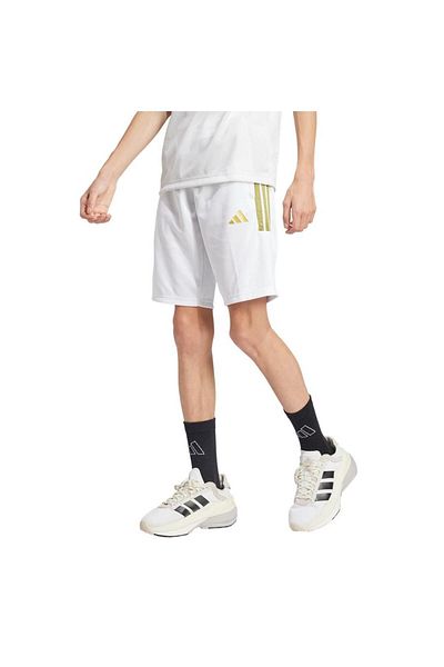 adidas Παιδικό λευκό σορτς J Hot Cof Sho Jd0491