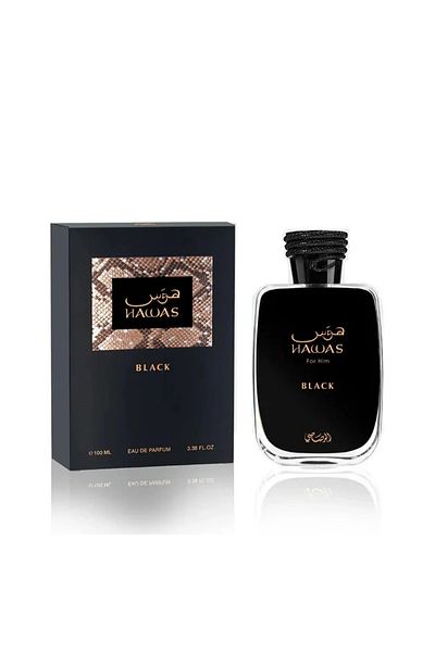 Rasasi Hawass Black Perfume for Men 100ml