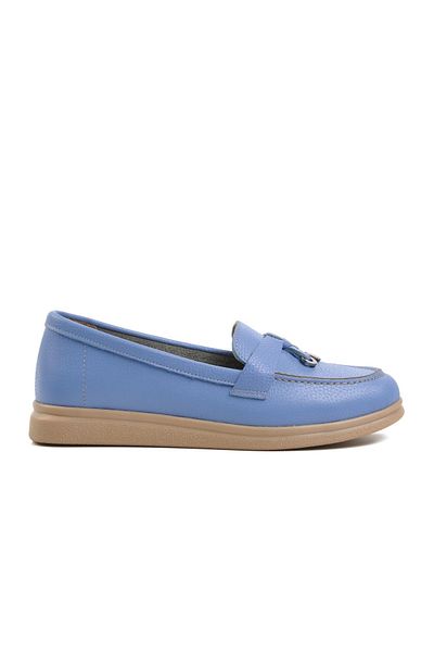 Aspor Blue Women's Loafer Shoes
