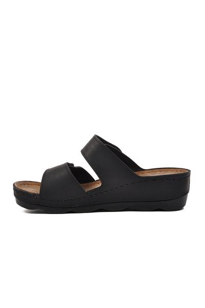 Aspor Black Women's Slippers