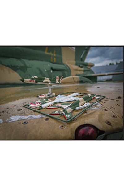 ABAS Hunaf MiG-21 Maket Uçak – 3D Baskı Savaş Jeti Modeli