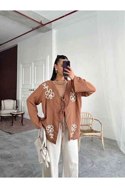 mydukkan.co Embroidered Kimono Set
