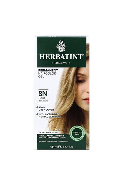 Herbatint Herbatint Permanent Hair Dye Gel Light Chestnut Blonde 8N