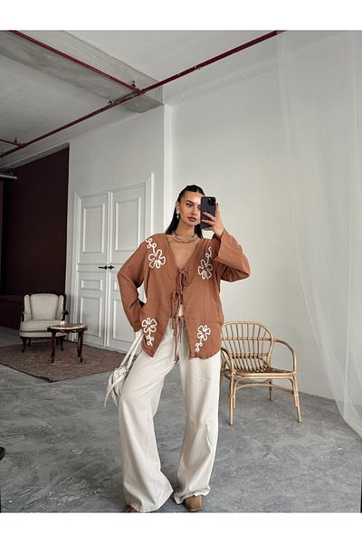 mydukkan.co Embroidered Kimono Set