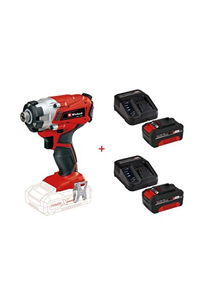 Einhell TE-CI 18/1 Li - Solo Torklu Darbeli Matkap + 2 x 4 Ah Starter Kit Akü