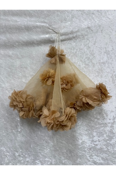 Leyli Kına Kına Geceleri İçin Özel KAPİÇİNO Lazer Gelin Lüks Halay Mendili