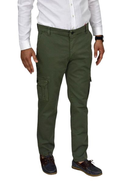 DYNAMO Men's Canvas Cargo Pants 1955 Bgl-St04417