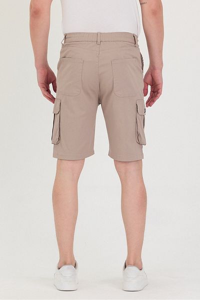 twentyfive25 Men's Cargo Pocket Detailed Bermuda Shorts