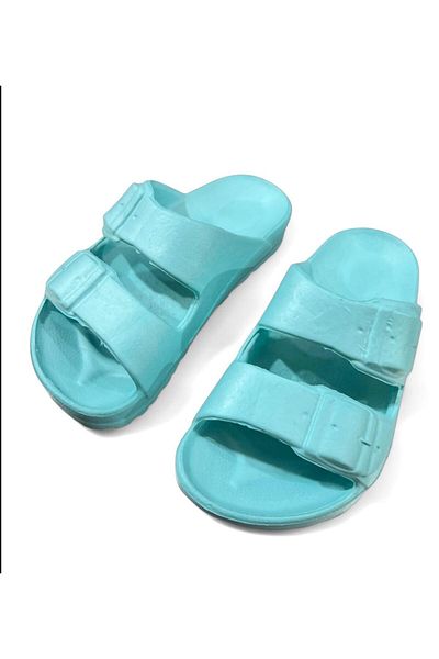 Minamoda GZR Eva Sole Fete Băieți Copii Papuci de vară Papuci unisex cu cataramă dublă