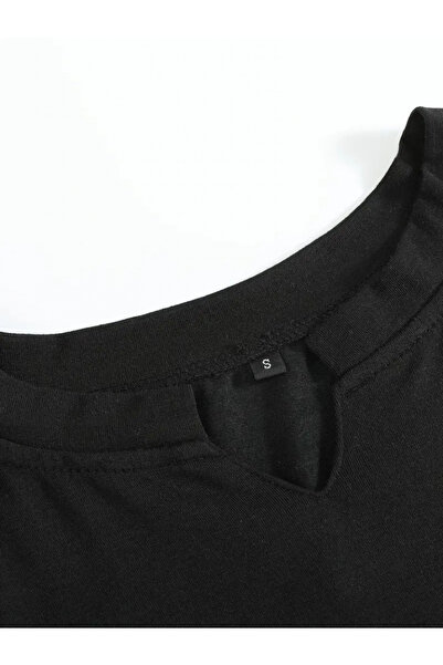 JANES Ανδρικό κοντομάνικο μπλουζάκι με λαιμόκοψη V