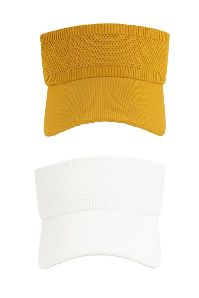 derikem Lycra Femei Basic Velcro Ajustabil Vizor Tenis Pălărie de golf Vizor de protecție solară
