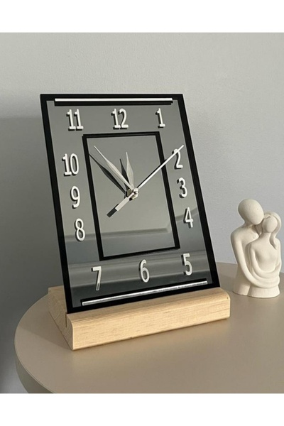 nice solar Gerçek Ayna Dekoratif Masa Saati – Şık Ve Anlamlı Bir Hediye Seçeneği