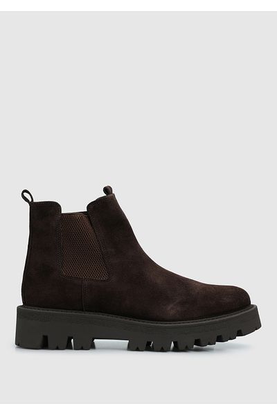 Provoq Brown Leather Men's Boots
