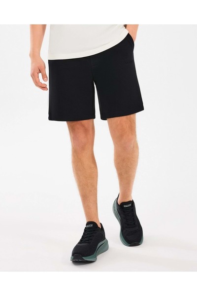 SKECHERS M Essential Sweat Short S2510064 Erkek Şort SİYAH