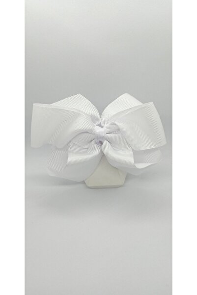 ndjewelry White Color Bow Collar Buckle
