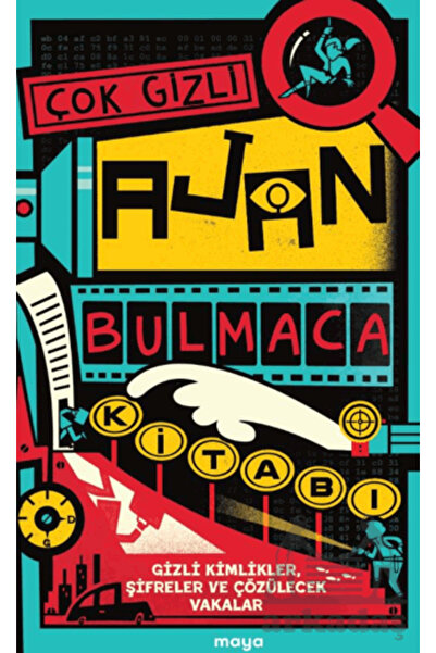 Maya Kitap Çok Gizli Ajan Bulmaca Kitabı