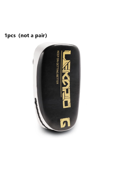 Choice قطعة واحدة من وسادة ركل الملاكمة من Lekaro باللون الأسود الذهبي، وسادة...