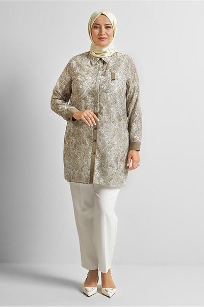 Alvina Patterned Tunic 20739