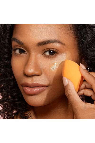 Real Techniques Miracle Complexion Sponge (Pack Of 4), Orange, 4 Sponges