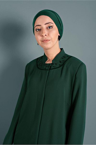 Alvina Παράδειγμα με μανίκια και γιακά με μαργαριτάρια 1290