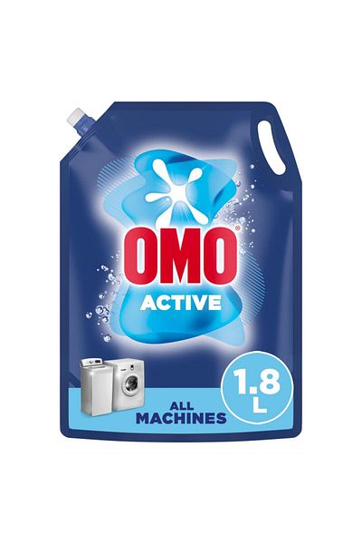 Omo Liquid Laundry Detergent, Active 1.8 Litres