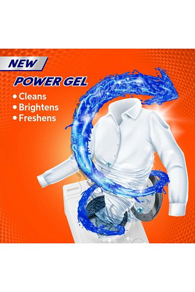 Tide Automatic Power Gel Clean & Fresh 2 x 1.8 Litres