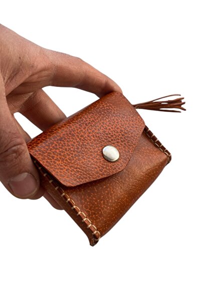 Deri Cuzdan حامل بطاقات من سلسلة جراب من الجلد الطبيعي، محفظة صغيرة للنساء مخ...