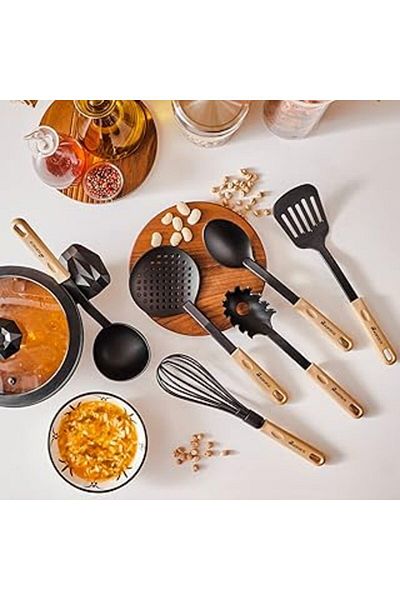 Mu Art Karaca Rossa 6 Piece Serving Utensils