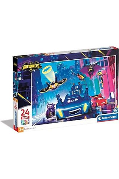 CLEMENTONI 24 El. Maxi Super Color Batwheels [Puzzle]