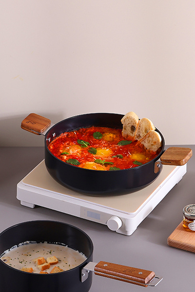 NEOFLAM Bıen Alüminyum Döküm Tencere Seti, 7 Parça