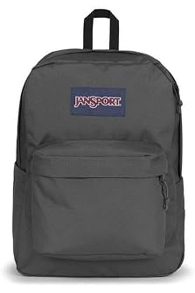 Mu Art Ahşap Jansport, Superbreak Plus, Unisex - Adult, Backpack, Graphite Gray