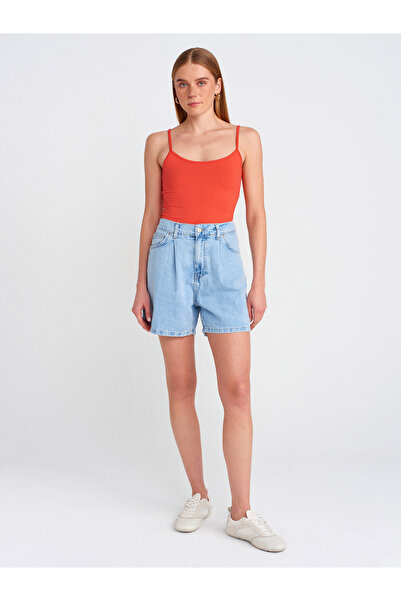 Dilvin 20901 Thin Strap Polyamide Ball-Red