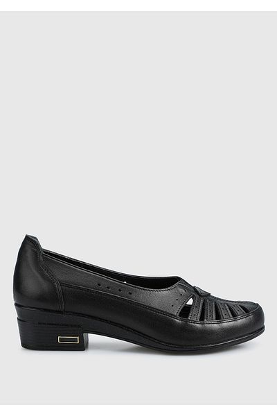 Eclipse Leather Black Women's Shoes