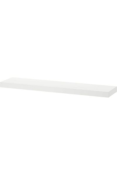 IKEA LACK wall shelf white (26x110 cm) with concealed mounting hardware